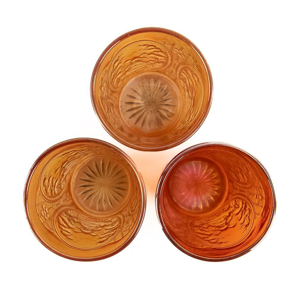 Carnival Glass: Imperial Windmill 5-Pc