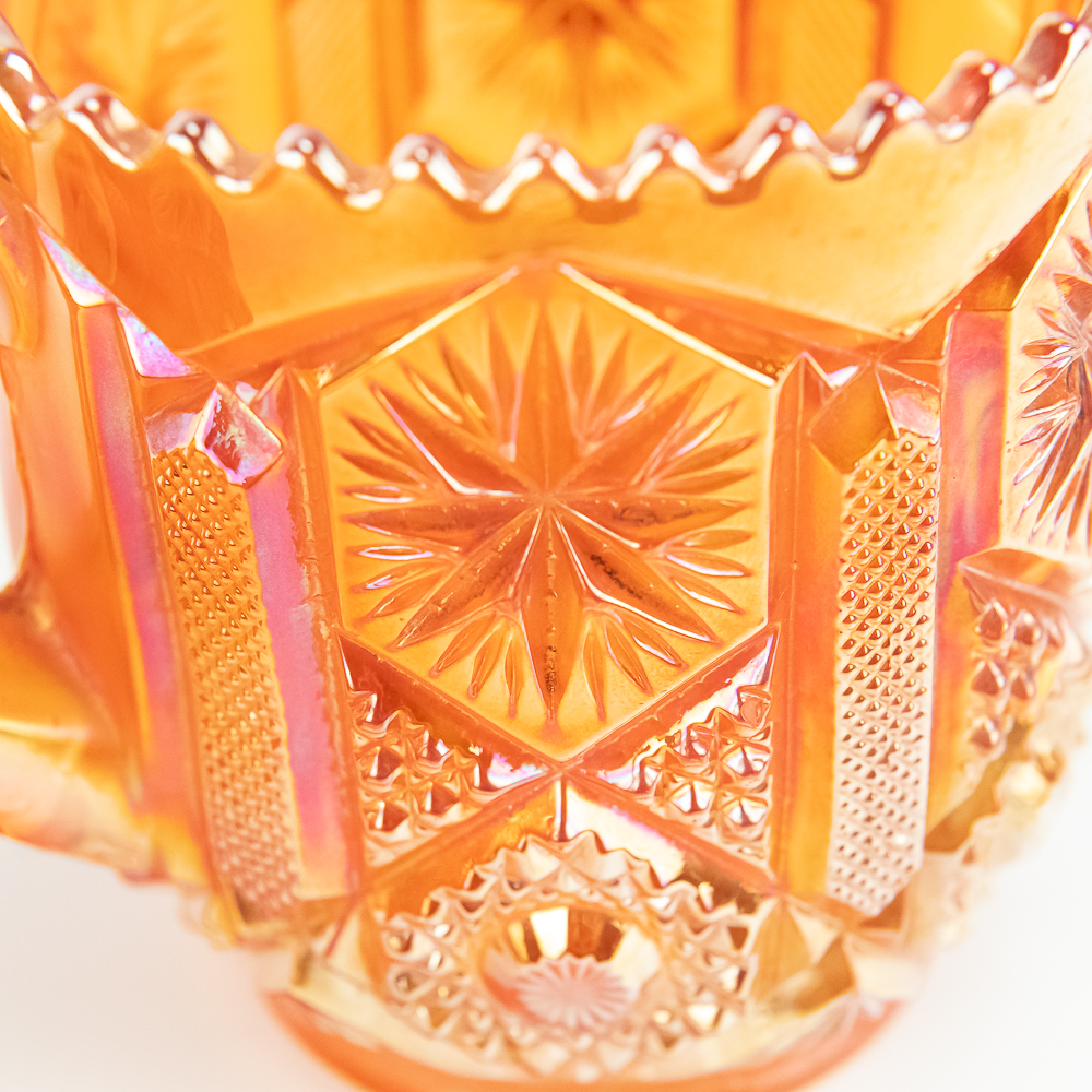 Carnival Glass: 4-Pc Lot