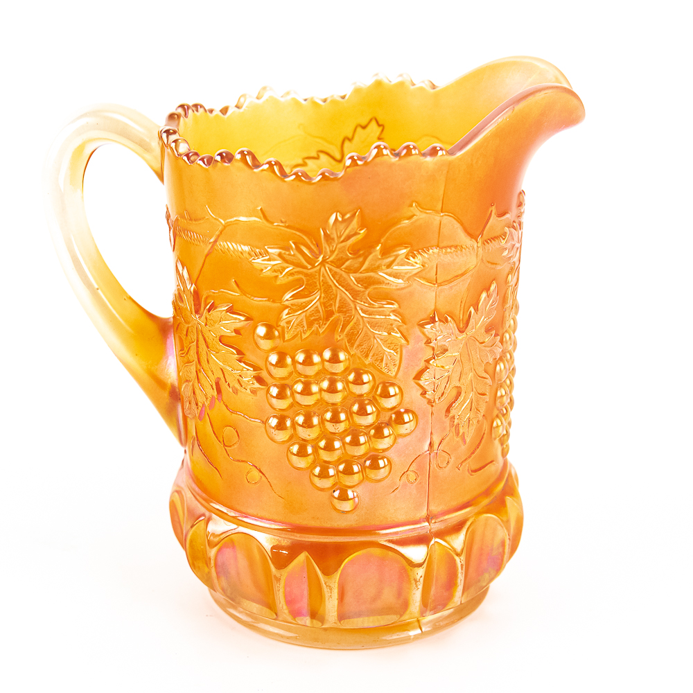 Carnival Glass: N'wood Grape Set 7-Pc
