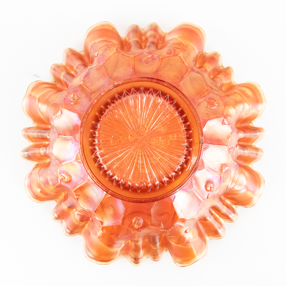 Carnival Glass: Fenton Bowls 3pc Lot
