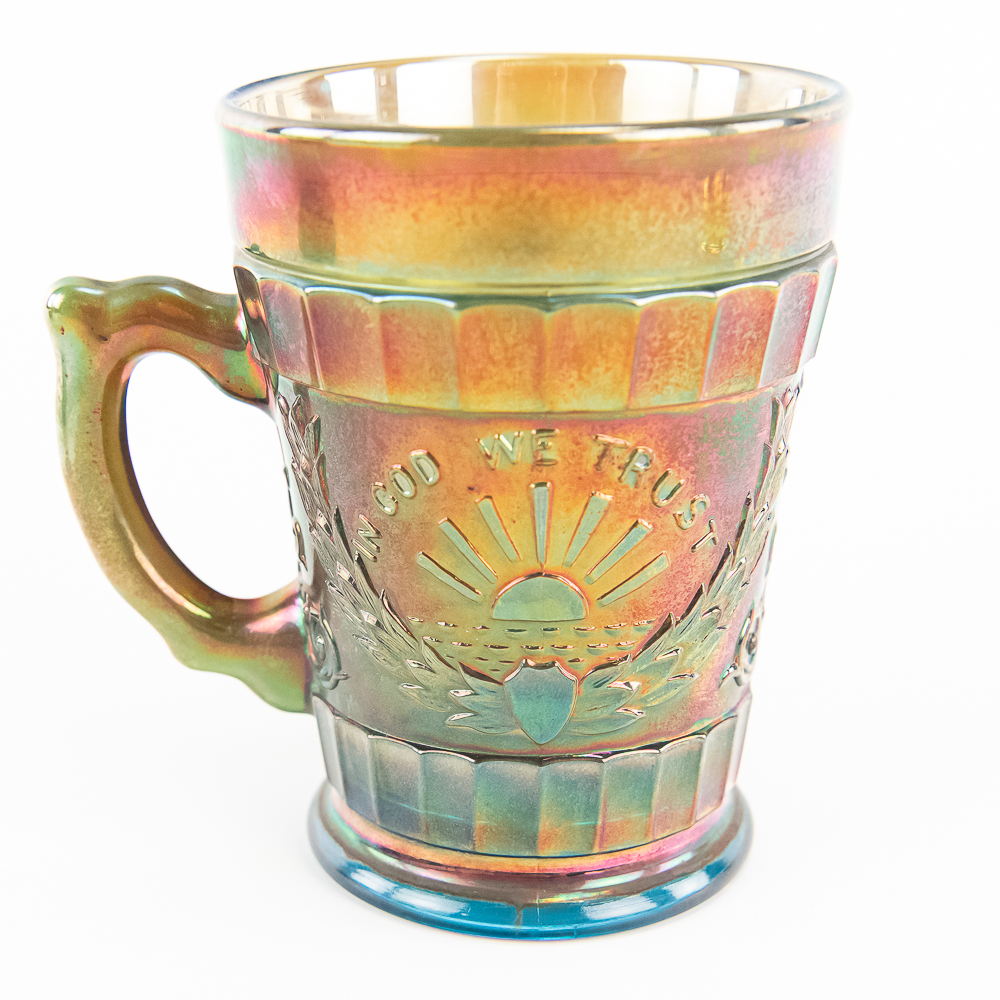 Carnival Glass: Assortment 3-Pc Lot