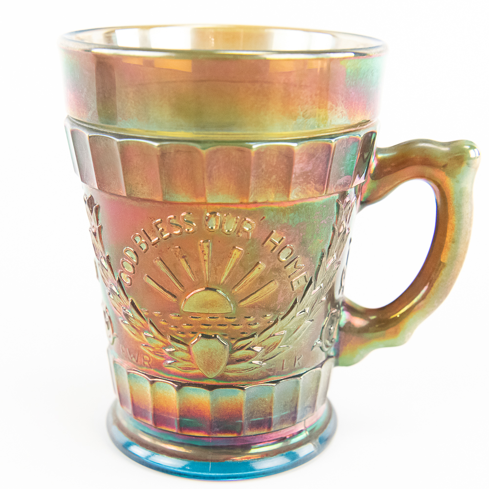 Carnival Glass: Assortment 3-Pc Lot