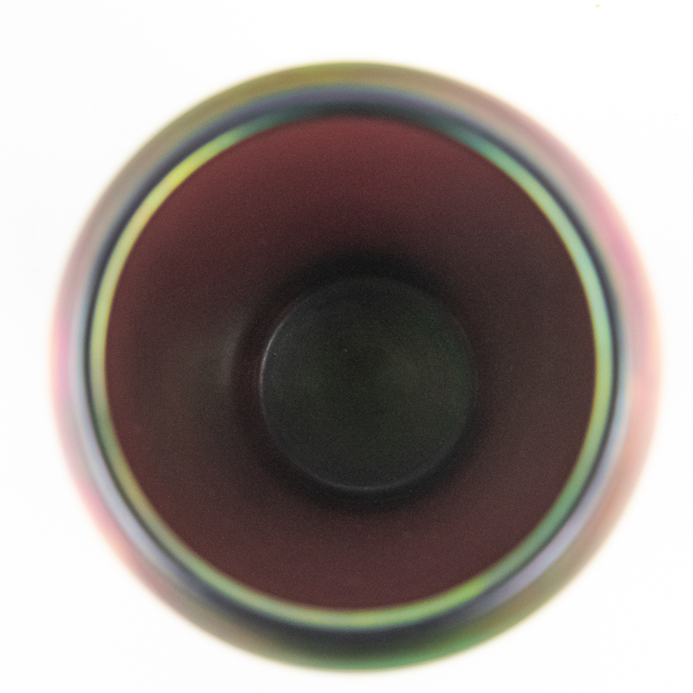 Carnival Glass: Imperial Jewels Cupped Vase