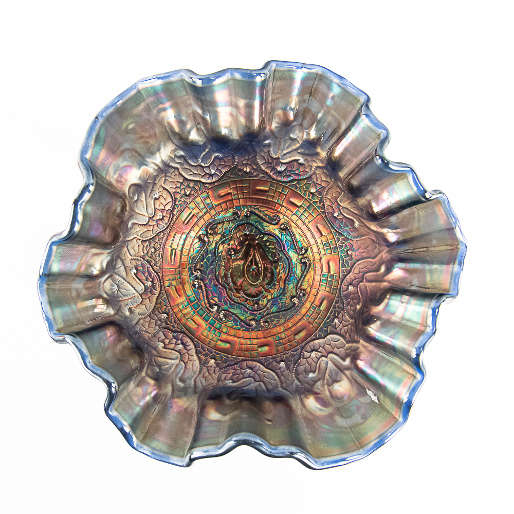 Carnival Glass Fenton: 4-Pc Lot