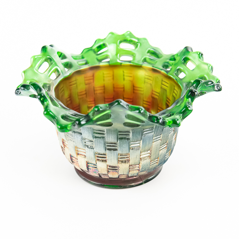 Carnival Glass: Fenton 3-Pc Lot