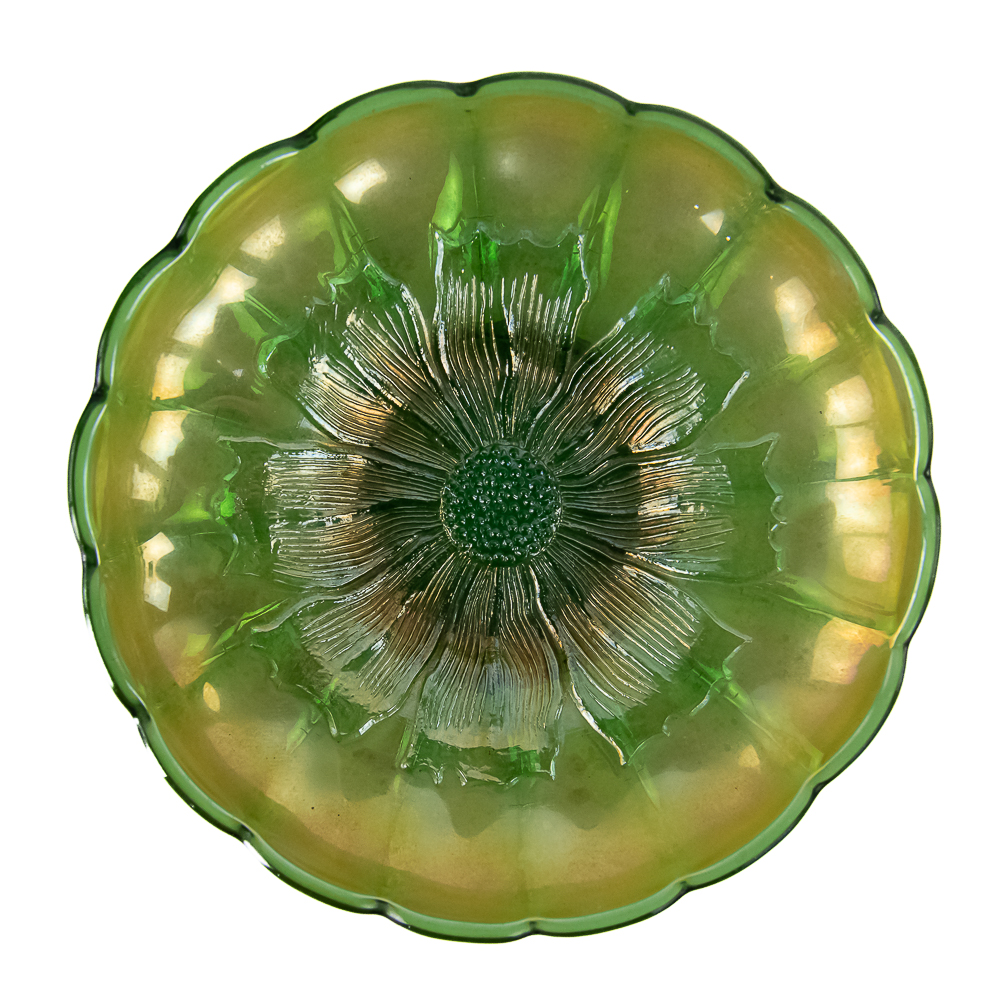 Carnival Glass Millersburg 2-Pc Lot