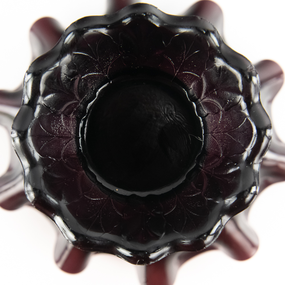 Carnival Glass: Dugan Dogwood Sprays Bowl