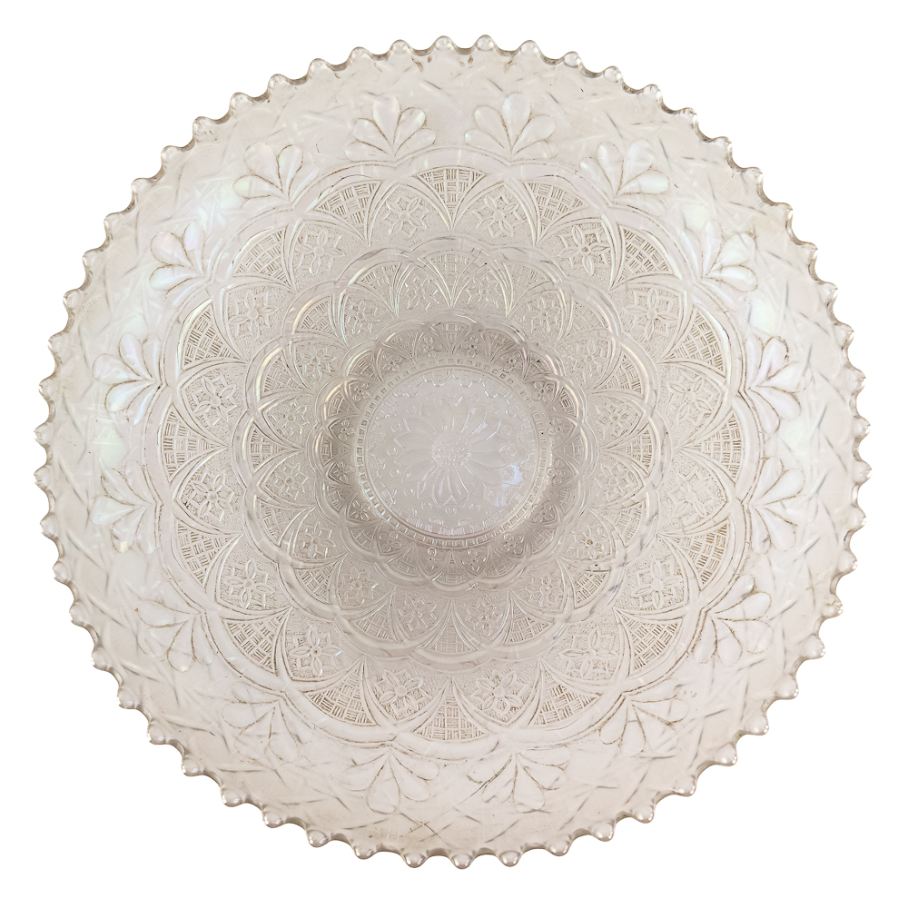 Carnival Glass: Dugan Persian Garden Bowl