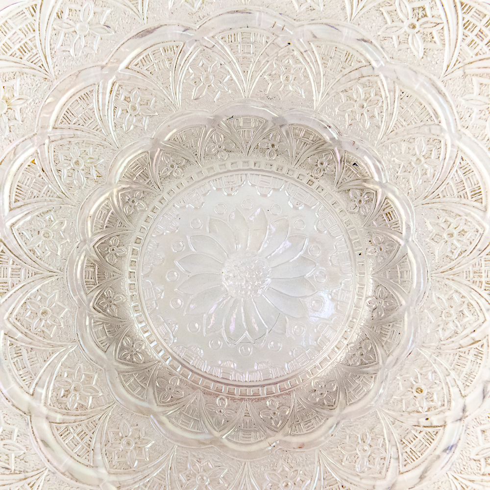 Carnival Glass: Dugan Persian Garden Bowl