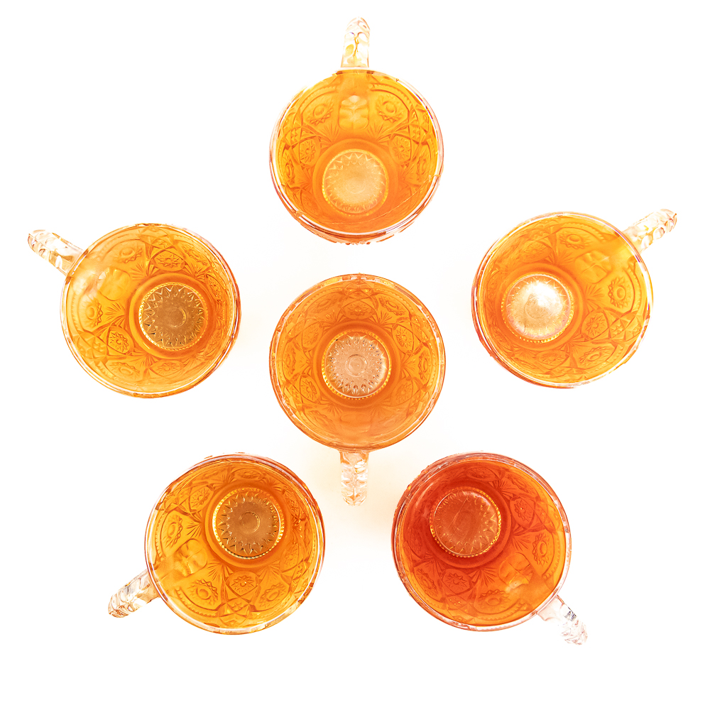Carnival Glass Imperial Fashion 8-Pc Set