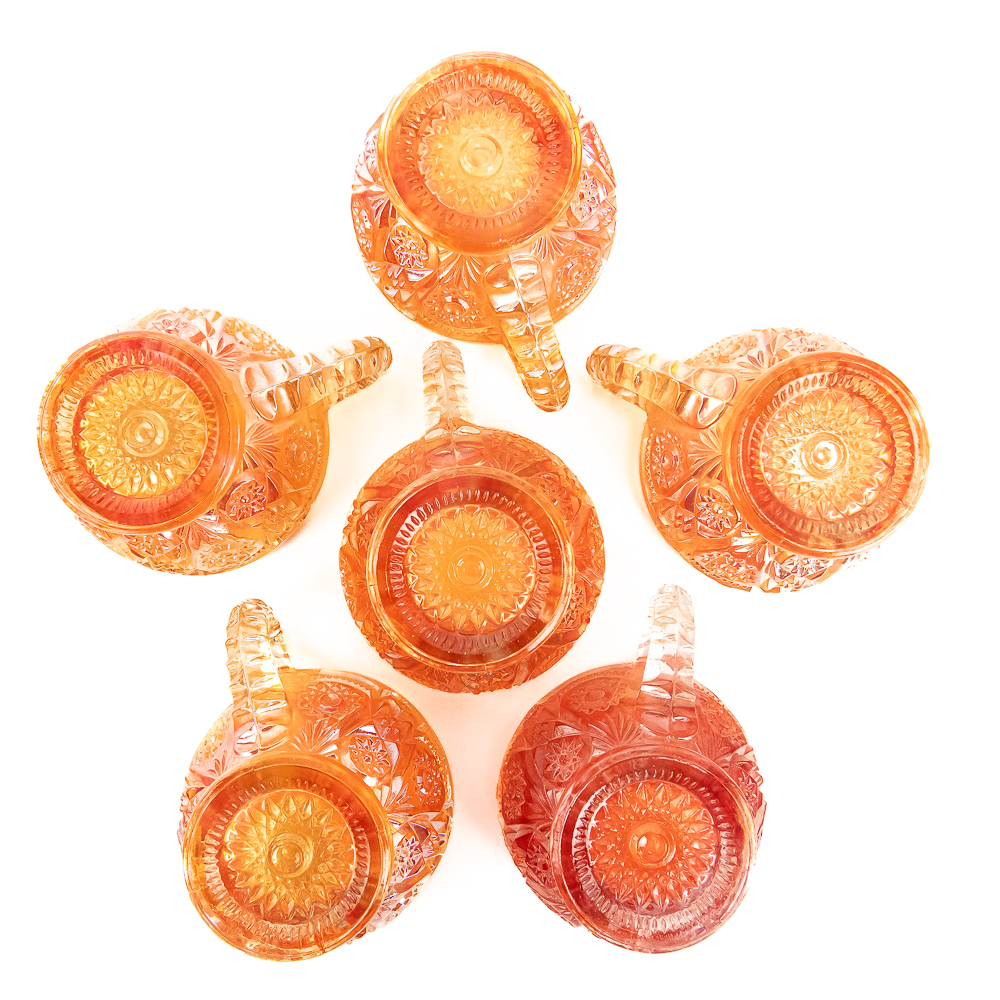 Carnival Glass Imperial Fashion 8-Pc Set