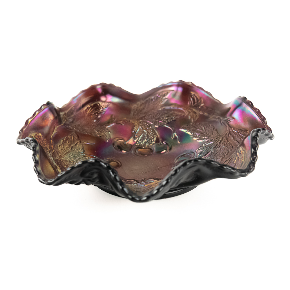 Carnival Glass Dugan Diamond Bowls: 4-Pc Lot