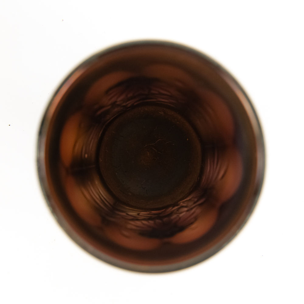 Carnival Glass: N'wood Tumblers 2-Pc
