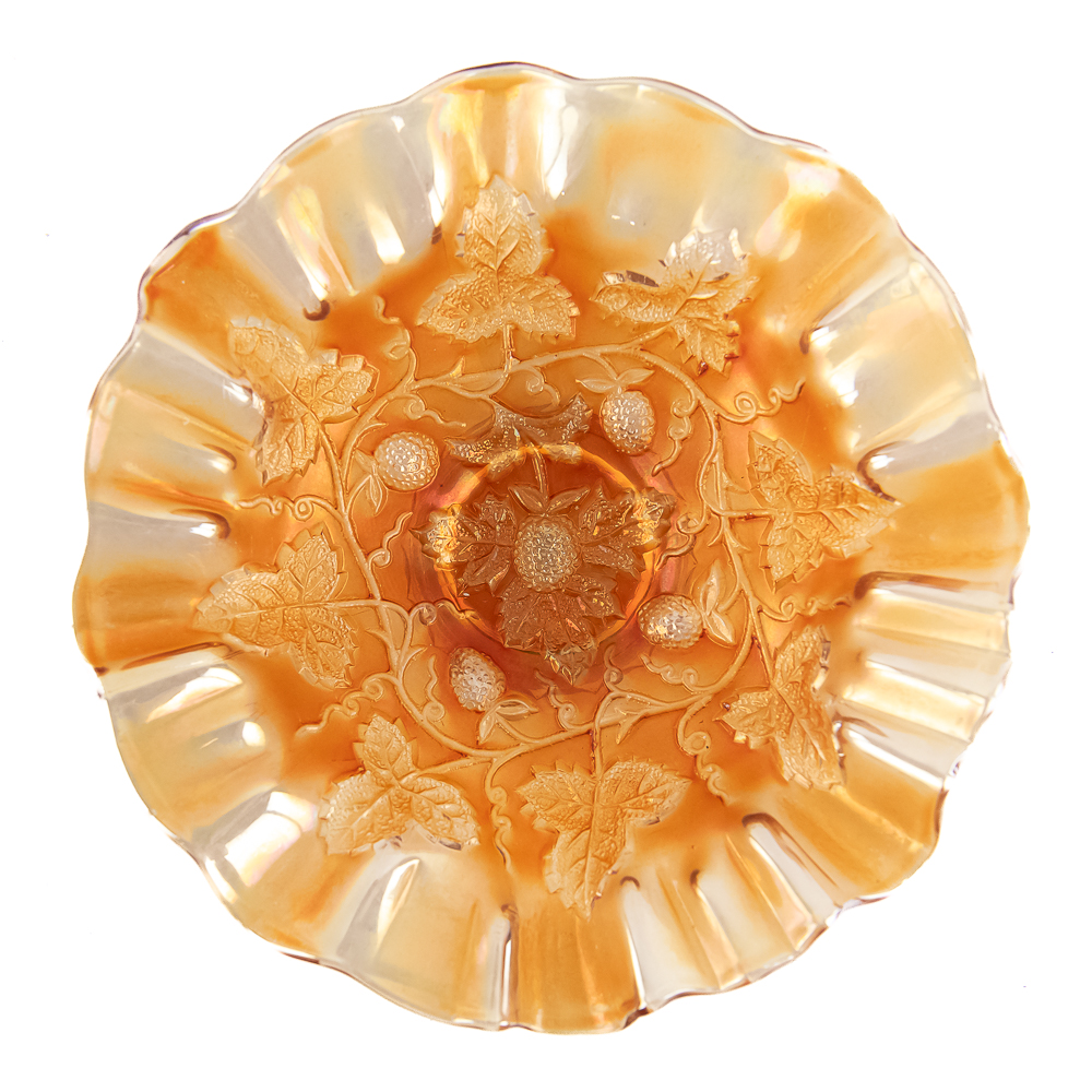 Carnival Glass: Millersburg 3pc Lot