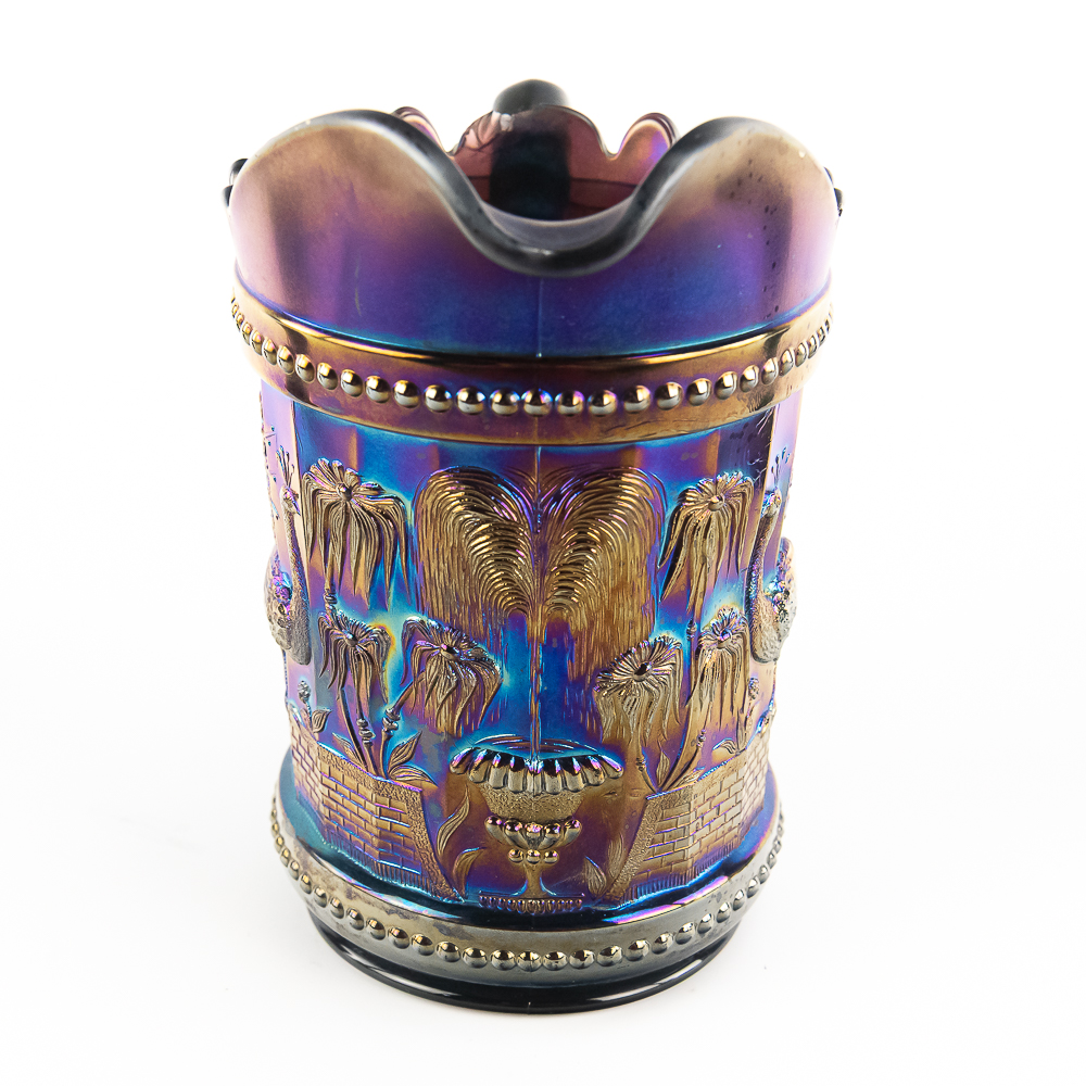 Carnival Northwood Peacock @ Fountain 3-Pc Set