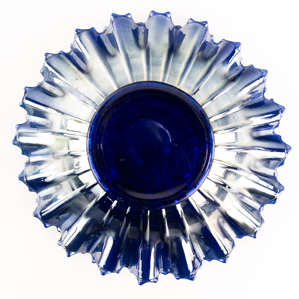 Carnival Glass: Northwood Good Luck Bowl