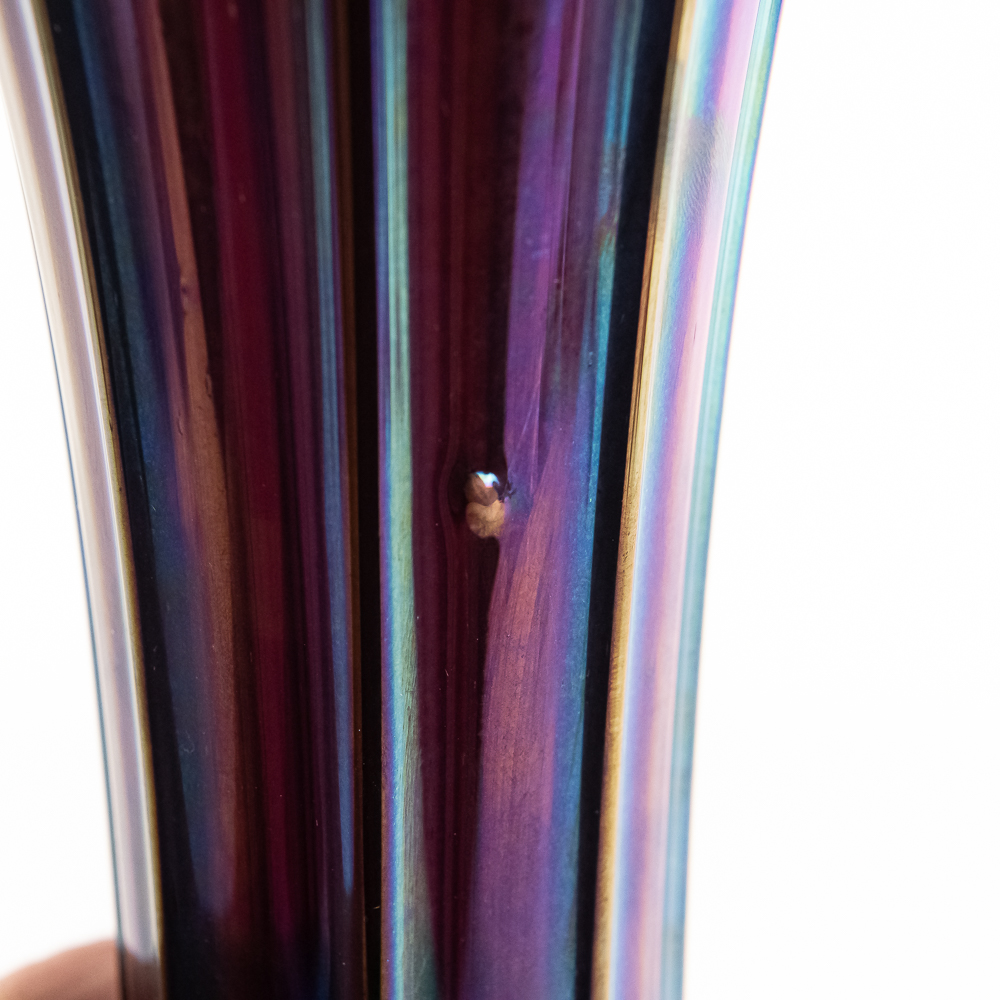 Carnival Glass:Imperial Morning Glory Funeral Vase