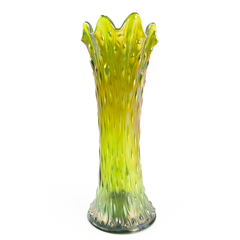 Carnival Glass: Northwood Tree Trunk Midsize Vase