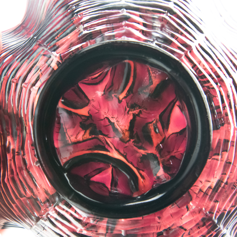 Carnival Glass Northwood Rose Show Bowl