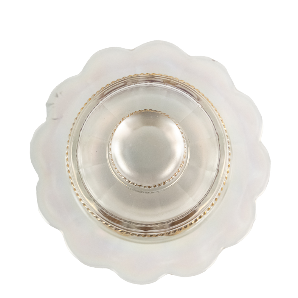 Carnival Glass: Northwood Peach 6pc Table Set