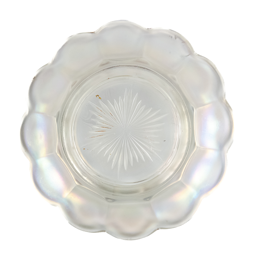 Carnival Glass: Northwood Peach 6pc Table Set