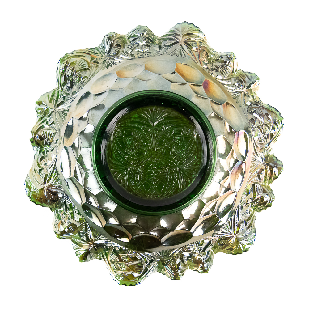 Carnival Glass: Millersburg Many Stars Bowl