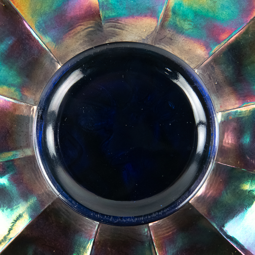 Carnival Glass: Fenton 1914 Parkersburg Elks Plate