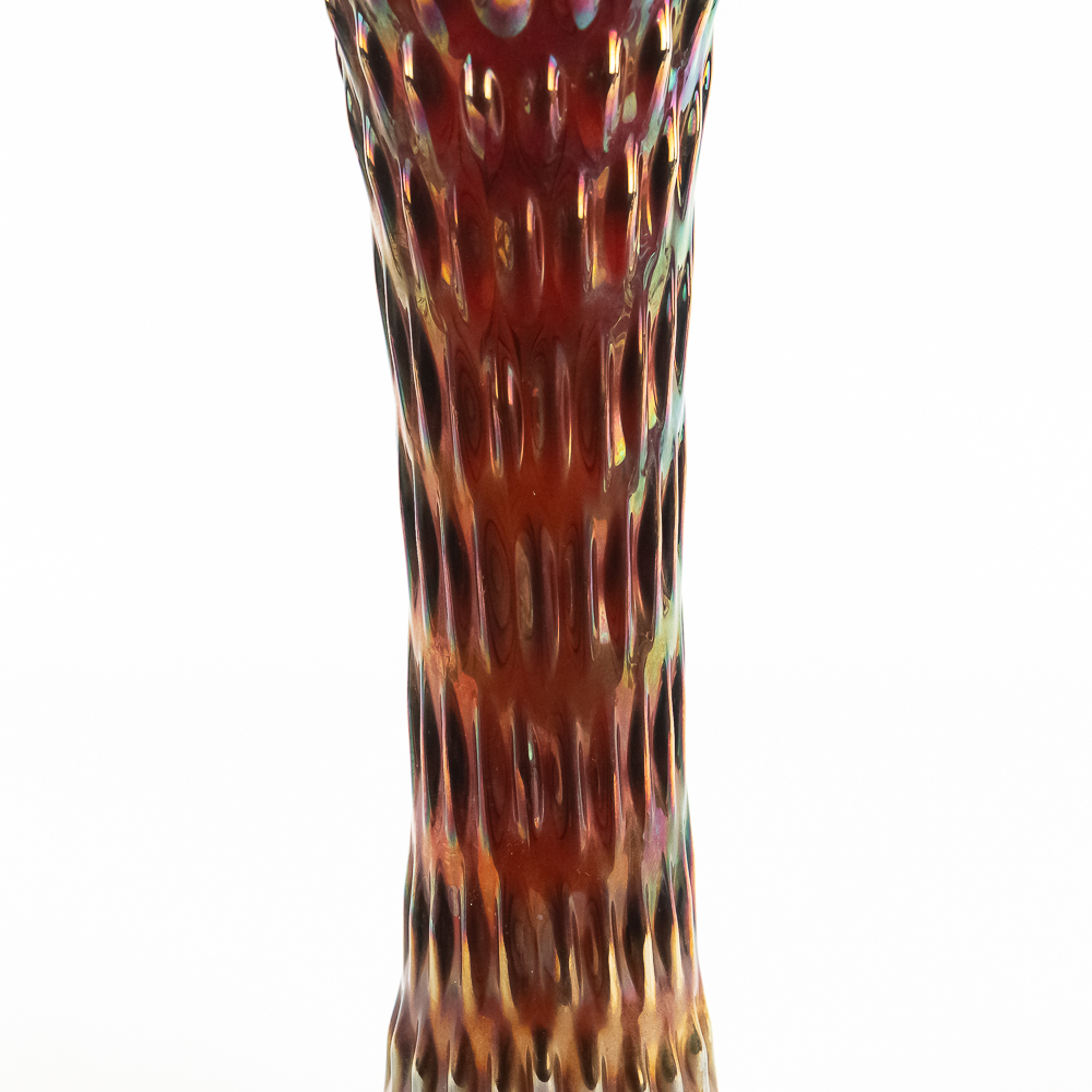 Carnival Glass: Fenton Rustic Funeral Vase