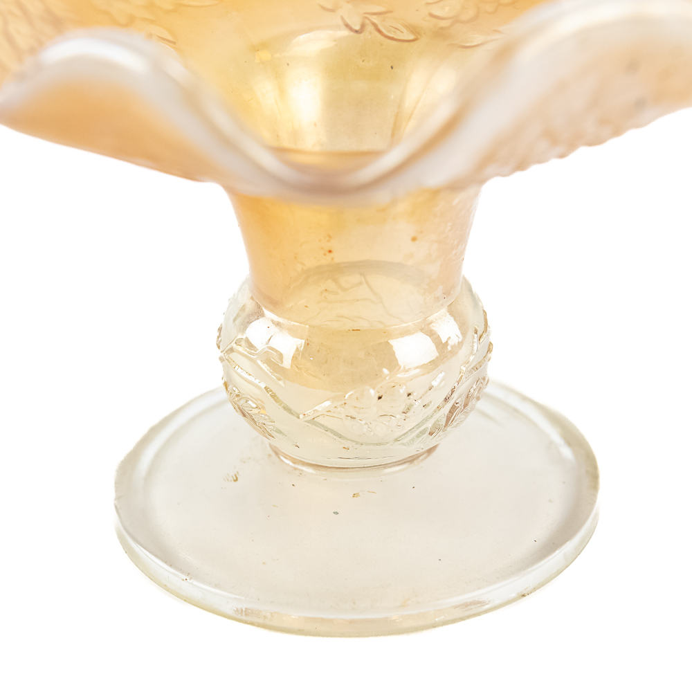 Carnival Glass: Westmoreland Wisteria & Band Vase