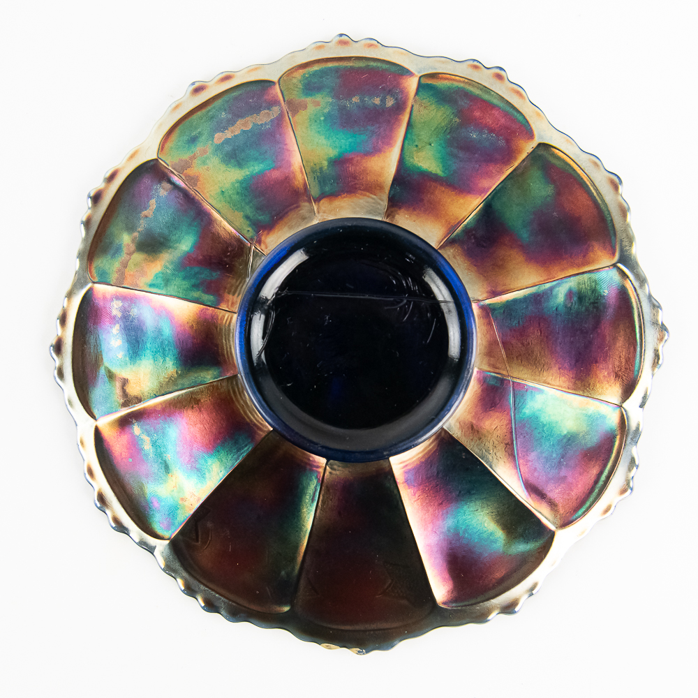 Carnival Glass: Fenton 1914 Parkersburg Elks Plate