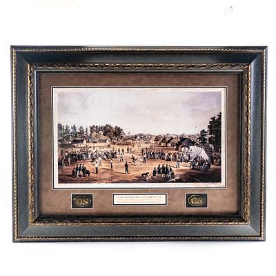 Union Prisoners At Salisbury N.C. Title: “Union Prisoners at Salisbury, NC”Print Size: 20” tall 