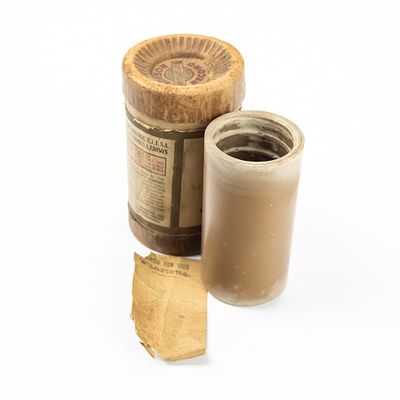 Columbia 9039 Brown Wax Cylinder Record. Brown wax cylinder features "Church Scene from the Old 