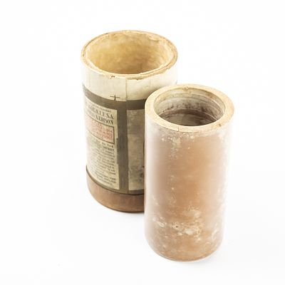 Columbia Brown Wax Cylinder 1597. Columbia Brown wax cylinder 1597 “Selections From Aida” played 