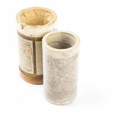 Edison Brown Wax Cylinder “One Night in June". Edison brown wax cylinder record “One Night in 