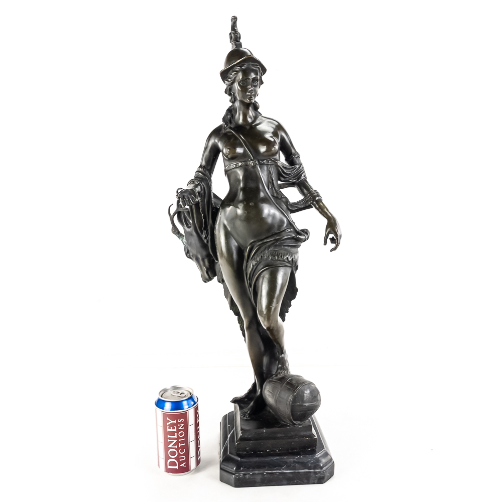 "Tellus Bavarica" Bronze Sculpture