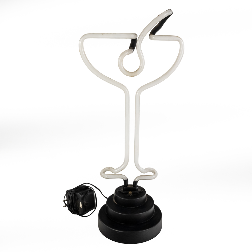 Martini/Margarita Glass Shaped Neon Light
