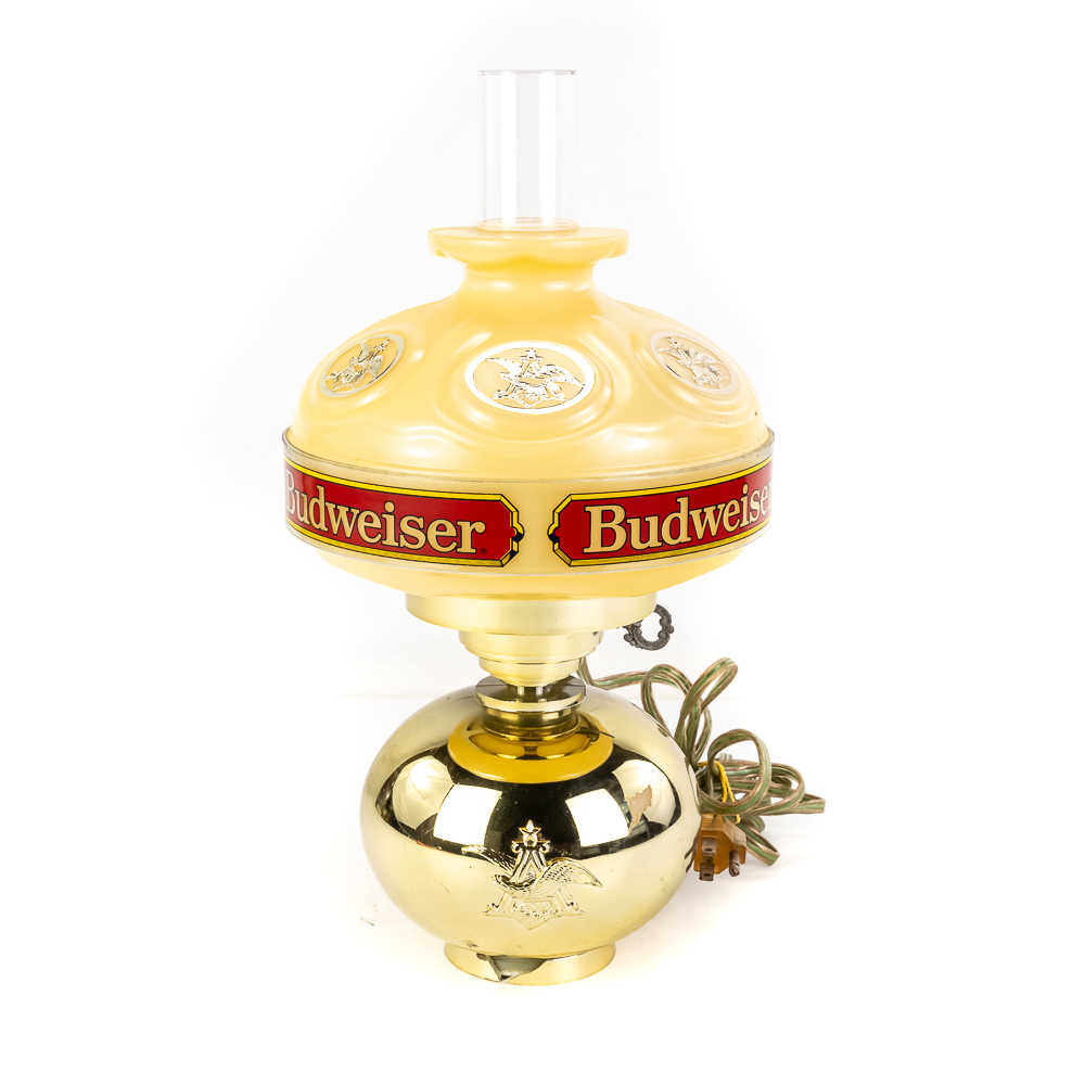 Vintage A-B Budweiser Innkeeper's Bar Lamp