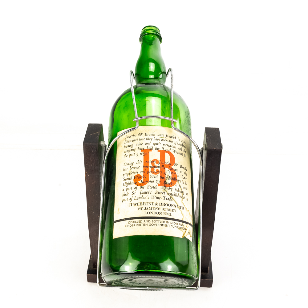 Vintage J&B Rare Blended 1-Gallon Display Bottle