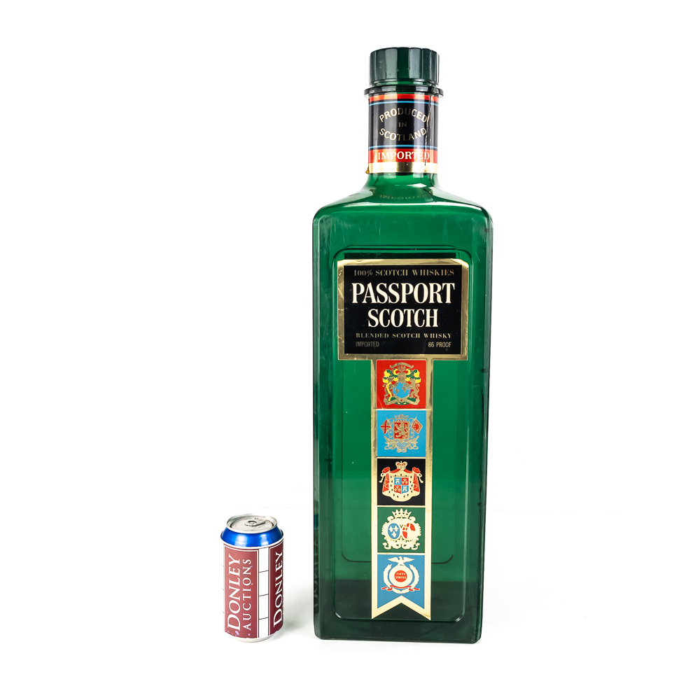 Vintage Passport Scotch Giant Bottle/Piggy Bank