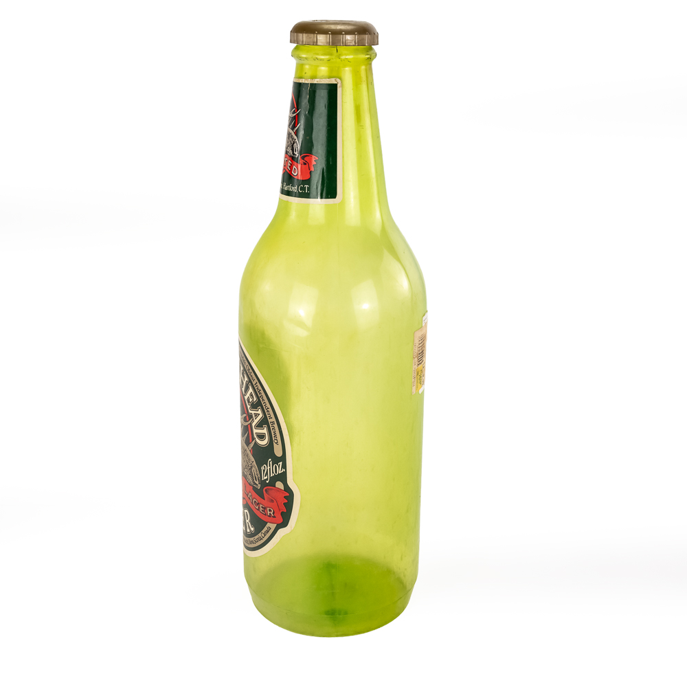 Moosehead Plastic Beer Bottlle Coin Bank