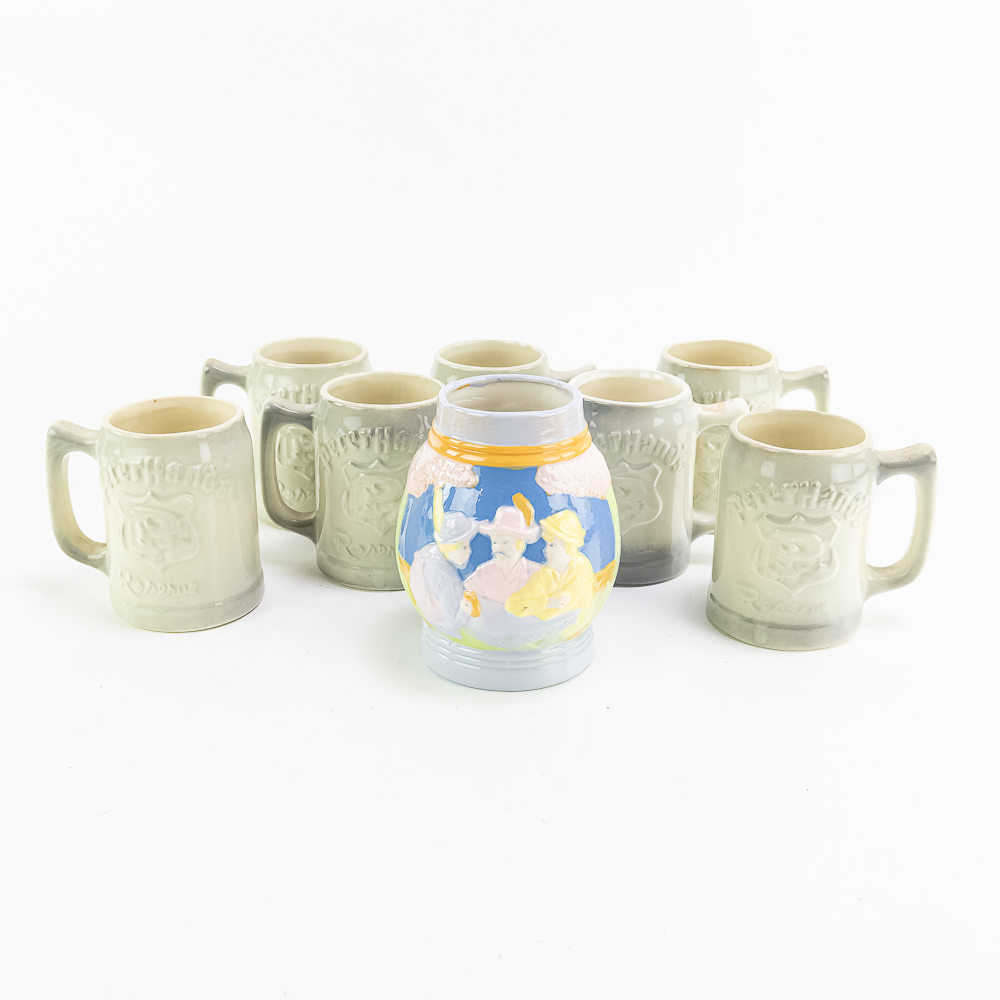 (7) Vintage Peter Hand's Reserve Beer Steins