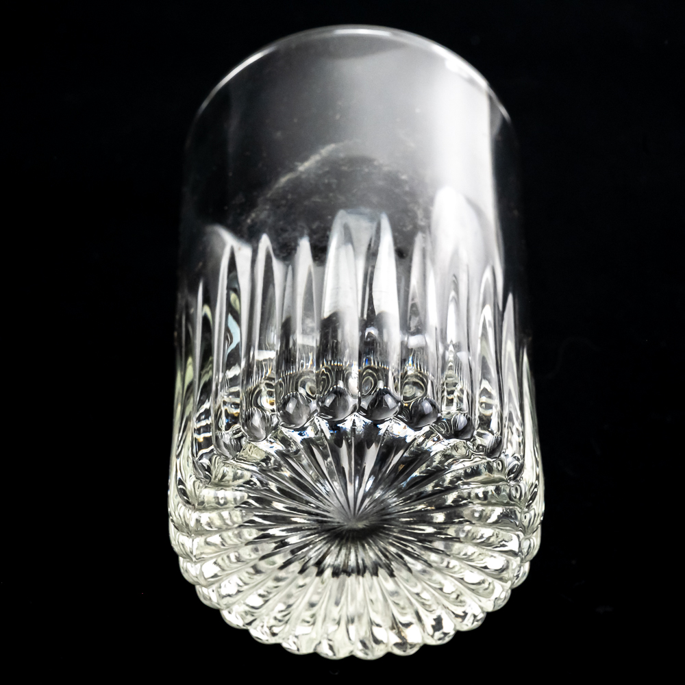 Set of Eight Tiffinware Cut Glass Tumblers