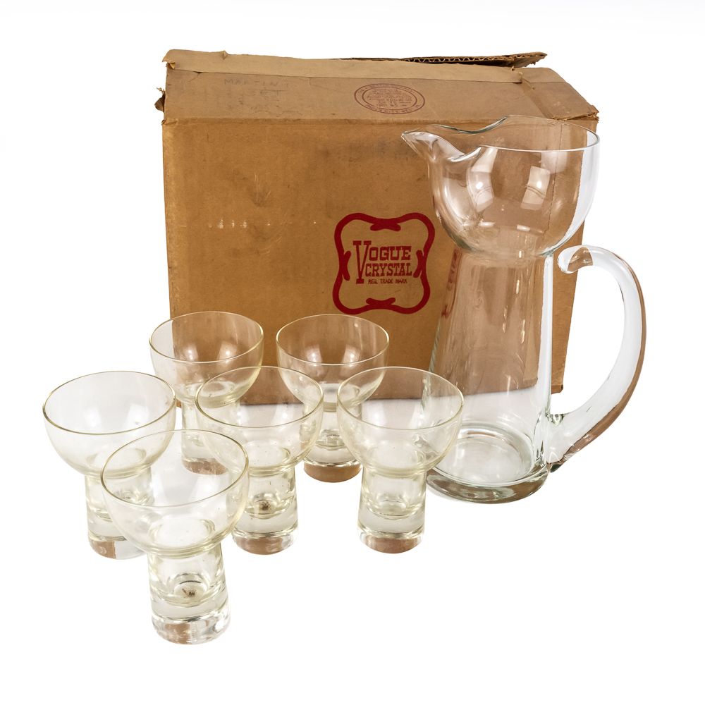 Vintage Mid Century Modern Cocktail Set