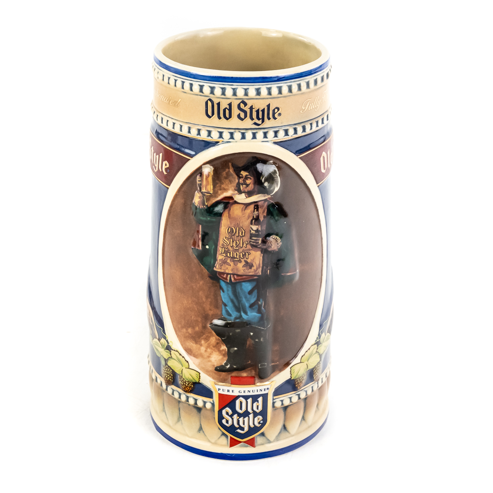 1990 Limited Edition Old Style Beer Stein