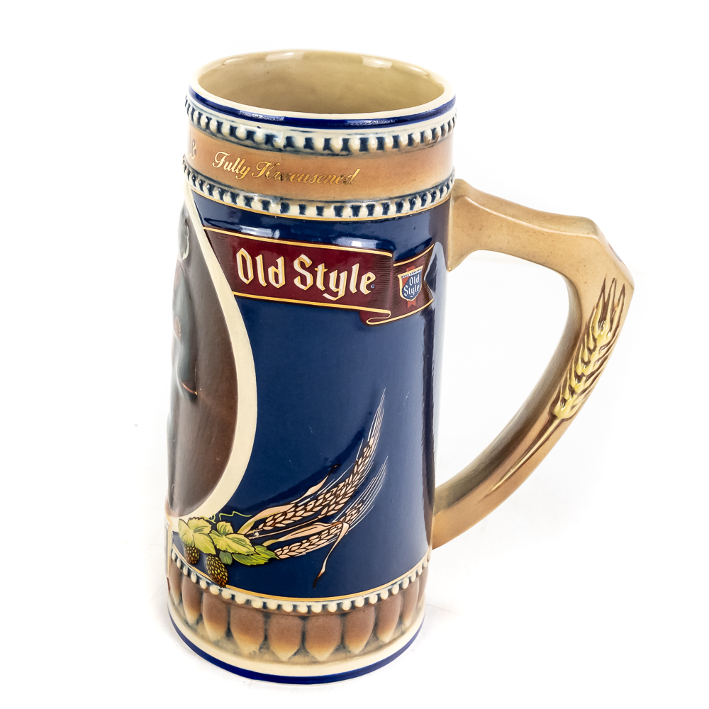 1990 Limited Edition Old Style Beer Stein