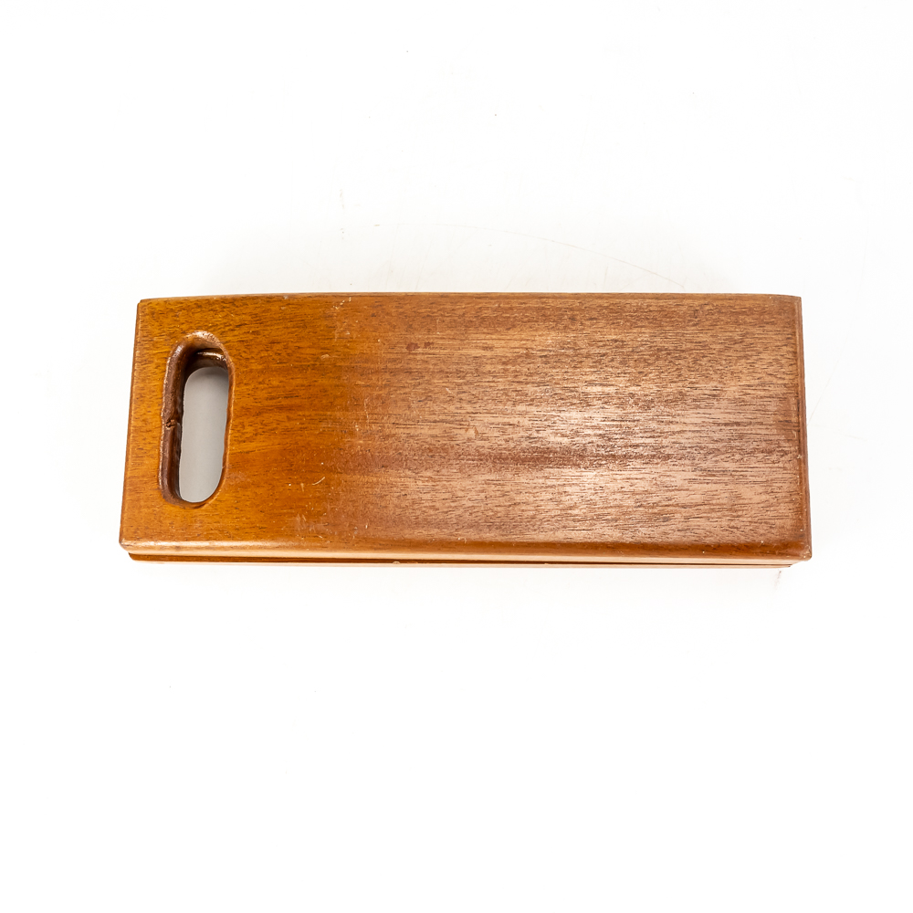 Folding Wooden Mancala Board Game and Machete