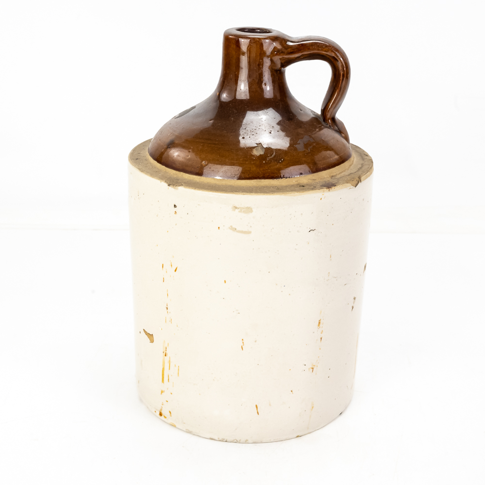 (2) Vintage Monmouth Pottery Stoneware Jugs
