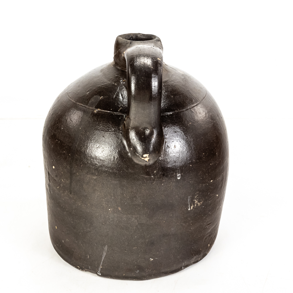 Antique "Beehive" Stoneware Jug 9"