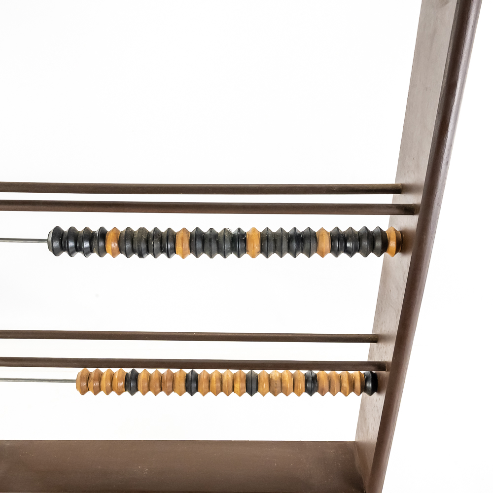 Billiards Cue Rack/Scorekeeper Combo Unit
