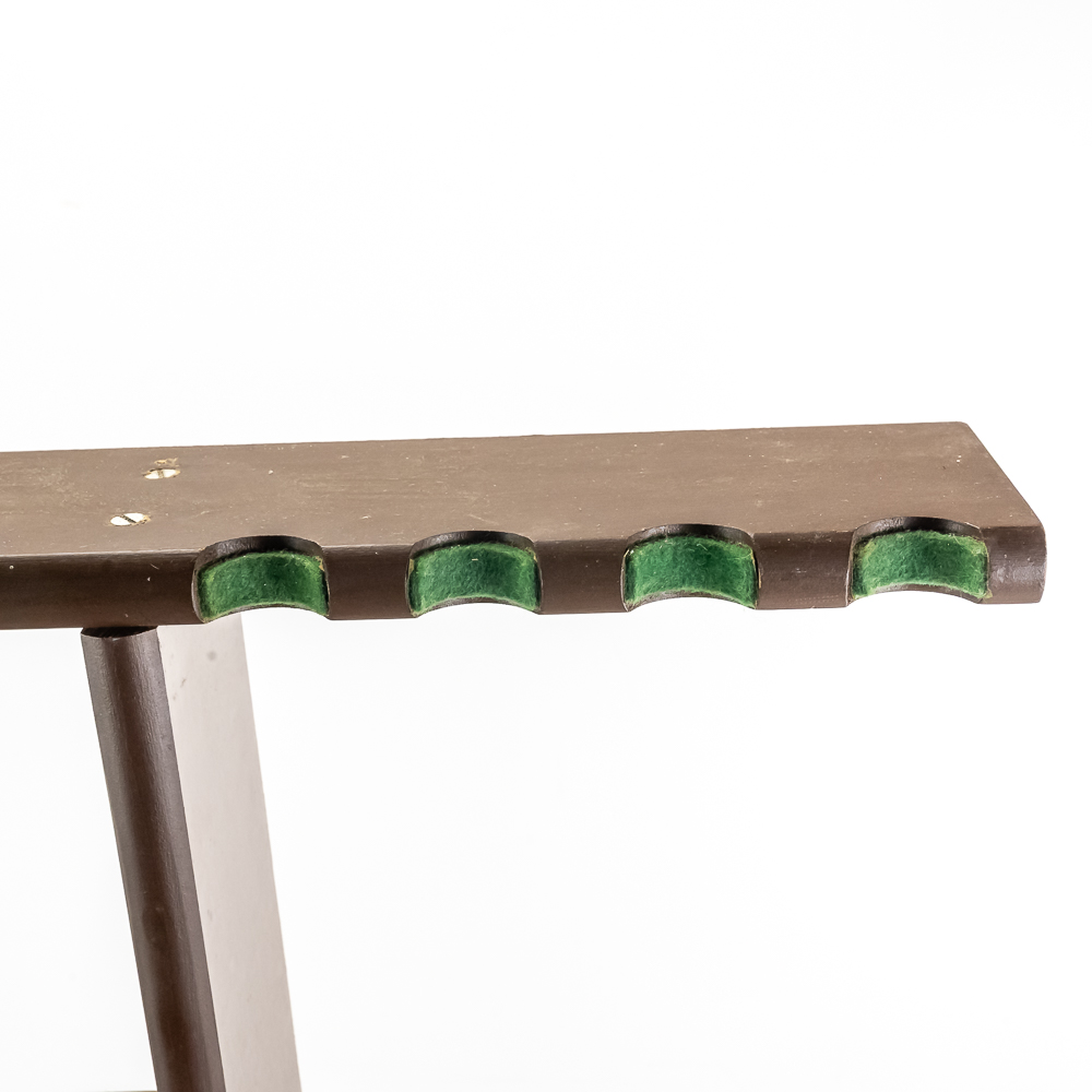 Billiards Cue Rack/Scorekeeper Combo Unit